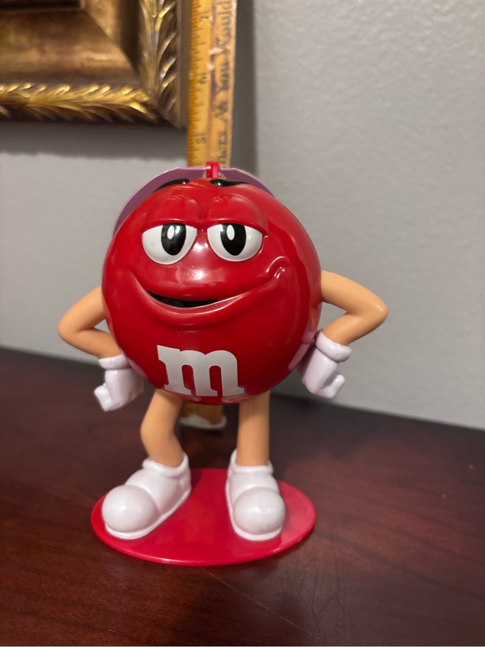 NWT M&M's Red Character Case Toy Figure w/candy